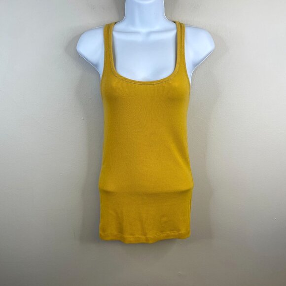 Vintage Y2K Mudd Womens Layering Tank Top Medium Mid Length Elena Ribbed Stretch - Picture 1 of 9